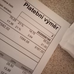 Faktura z veteriny